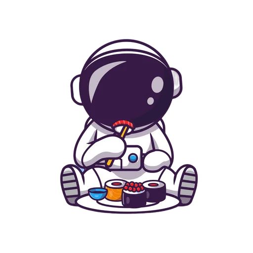 Стикер «Космонавт-4»