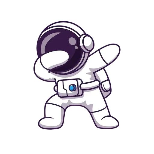 Стикер «Космонавт-5»