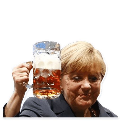 Стикер «Ангела Меркель-10»