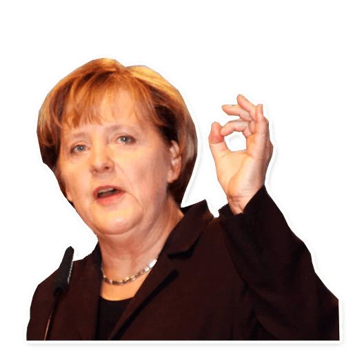 Стикер «Ангела Меркель-7»