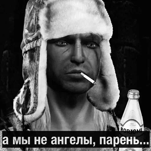 Стикер «Ведьмак - Деградач-9»