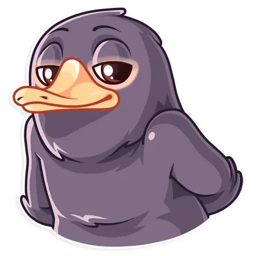 Набор стикеров для Telegram «Нюхлер»