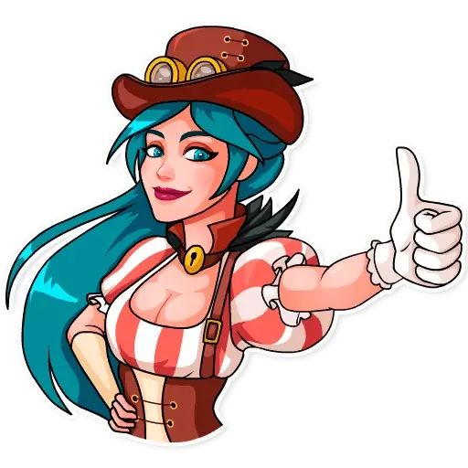 Стикер «Элизабет-3»