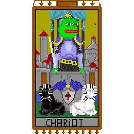 Стикер «Таро Pepes-11»