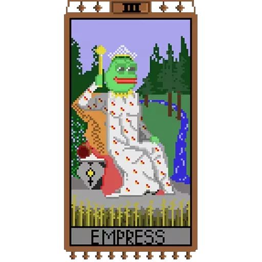 Стикер «Таро Pepes-6»