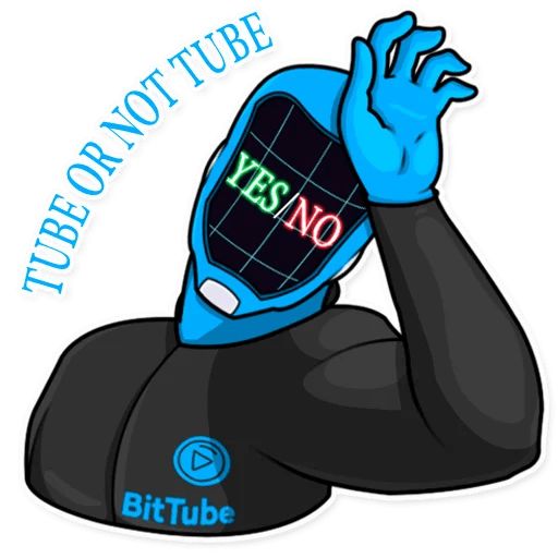 Стикер «BitTube-7»