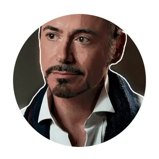 Стикер «Железный человек (2)-8»