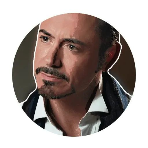 Стикер «Железный человек (2)-9»
