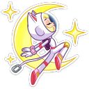 Набор стикеров «Космокиса»