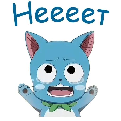 Набор стикеров для Telegram «Хеппи (Хвост Феи)»