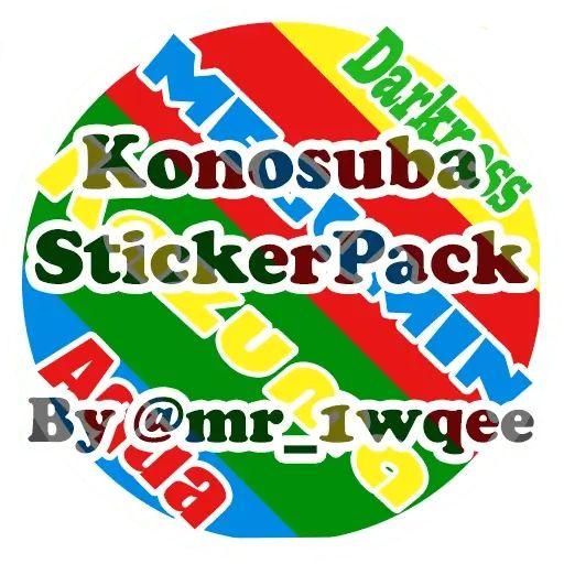 Стикер «Konosuba-1»
