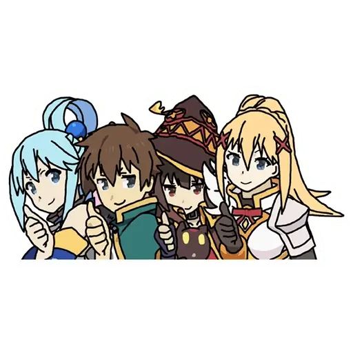 Стикер «Konosuba-8»