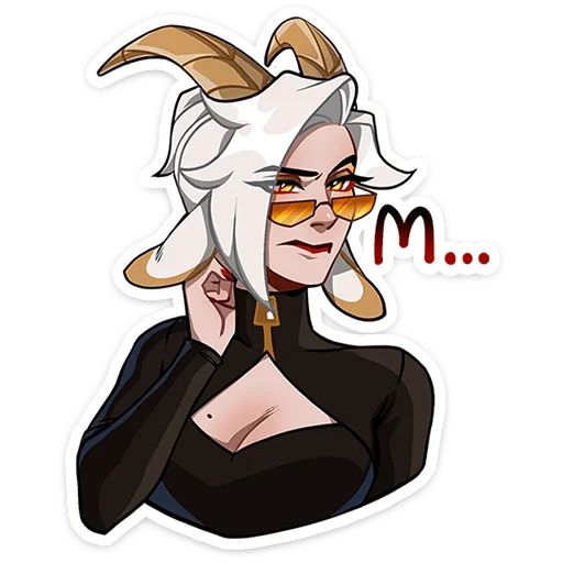 Стикер «Каприса - мифическая леди-5»