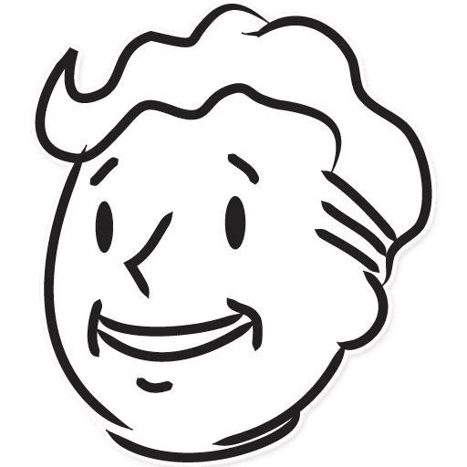 Стикер «Vault Boy-1»