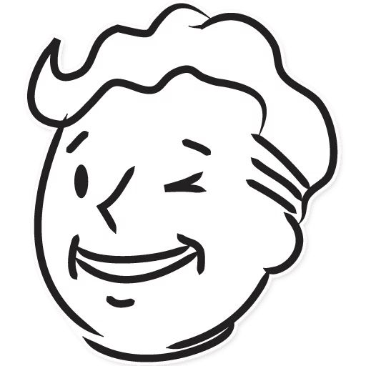 Стикер «Vault Boy-5»