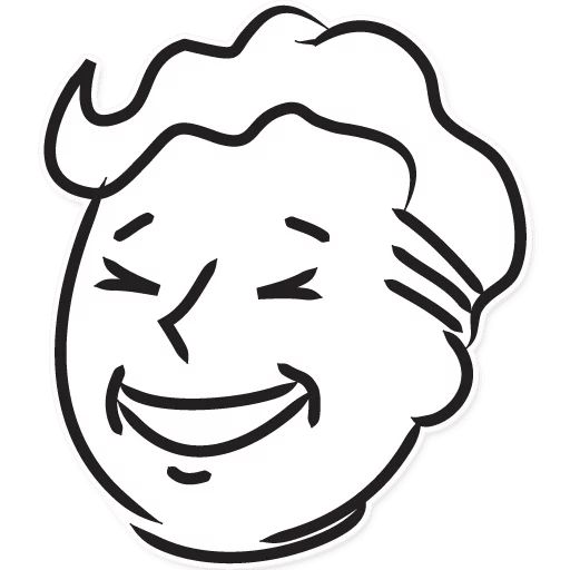 Стикер «Vault Boy-7»