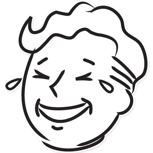 Стикер «Vault Boy-8»