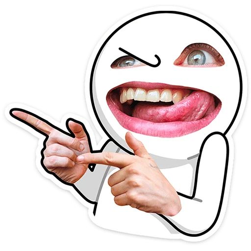 Стикер «Стикерфейс-8»