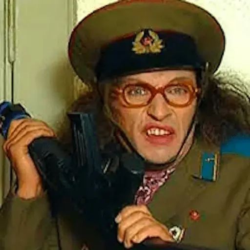 Стикер «Осторожно, модерн! 2-8»