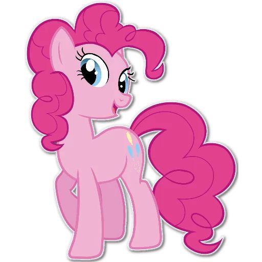 Стикер «Розовый пони-2»