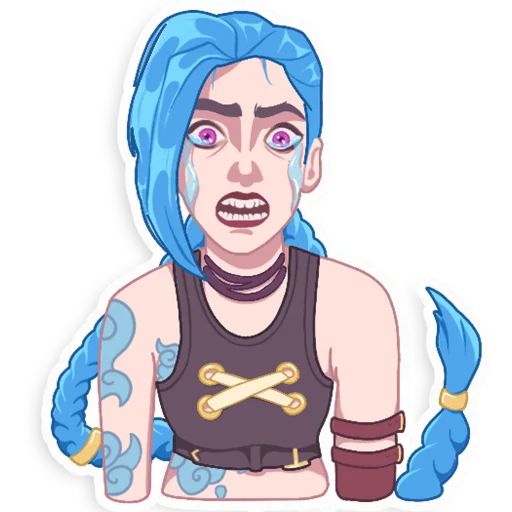 Стикер «Джинкс-3»