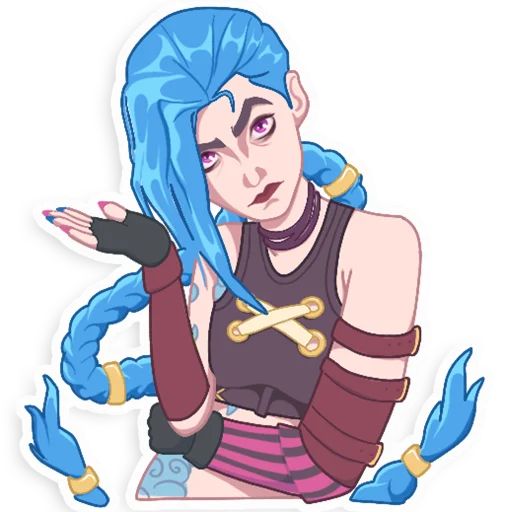 Стикер «Джинкс-7»