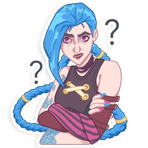 Стикер «Джинкс-8»