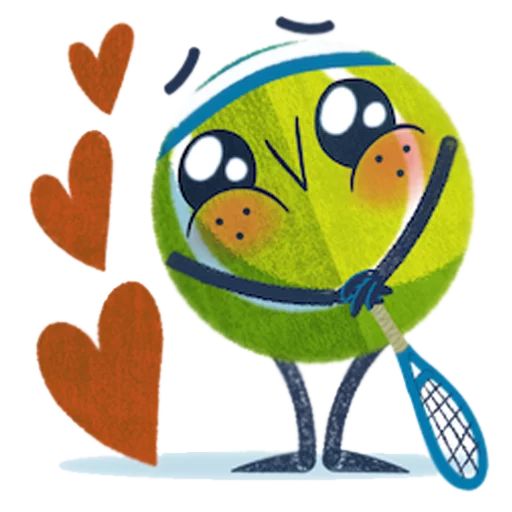 Стикер «Теннис-8»