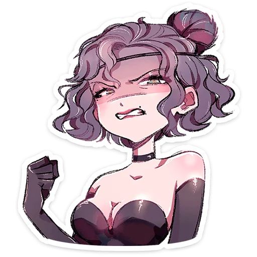 Стикер «Мадам Ринэль-11»