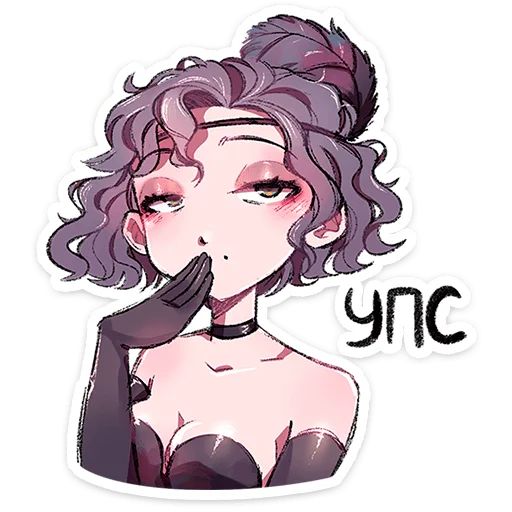 Стикер «Мадам Ринэль-6»