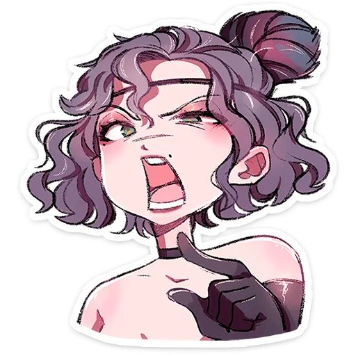 Стикер «Мадам Ринэль-9»