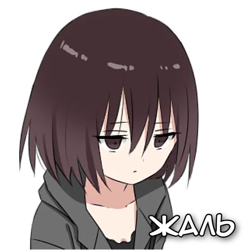Стикер «Аямэ–тян-9»