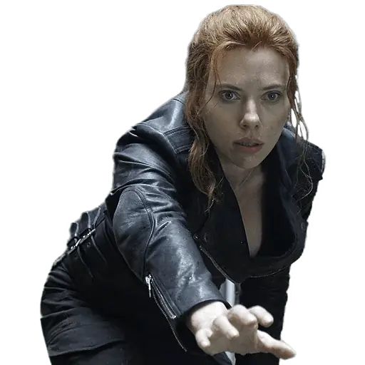 Стикер «Чёрная вдова-8»