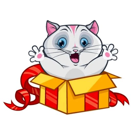 Набор стикеров для Telegram «Весёлый Кот»