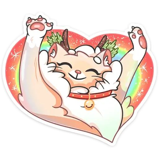 Стикер «Новогодний Сахарок-3»