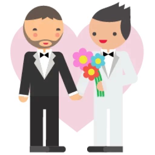 Стикер «Радужные люди-8»