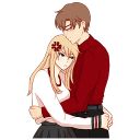 Набор стикеров «Одна любовь»