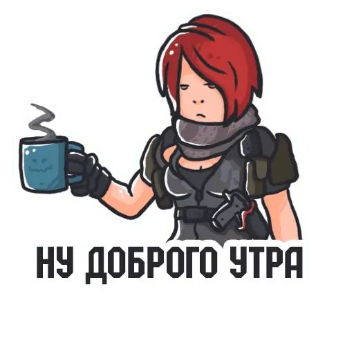 Стикер «Black Squad-5»