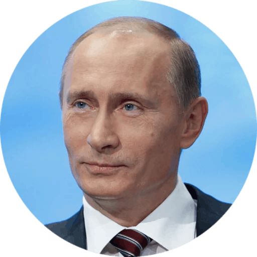 Стикер «В.В.Путин-8»