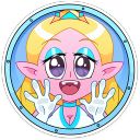 Набор стикеров «Астер»