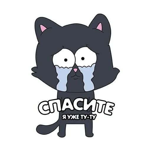 Стикер «Кот IT-шника-1»