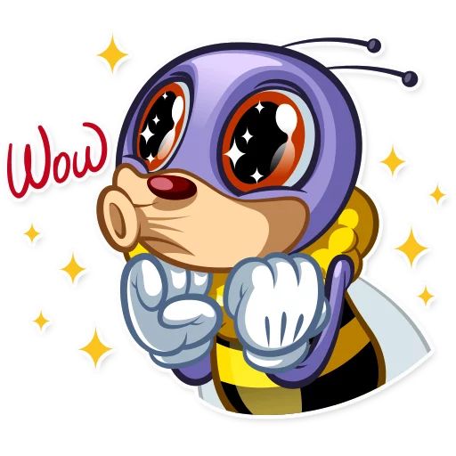Стикер «Пчела Бэн-7»