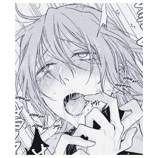 Стикер «Ahegao Boys-10»