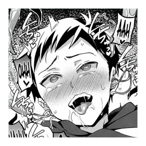 Стикер «Ahegao Boys-11»
