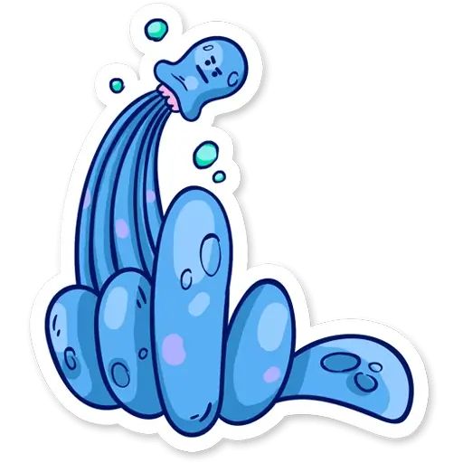 Стикер «Медузка-6»