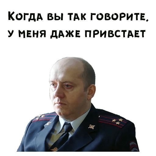 Стикер «Полицейский с Рублёвки-12»