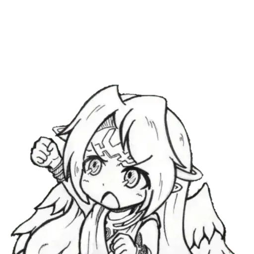 Стикер «Monster Girl Quest-11»
