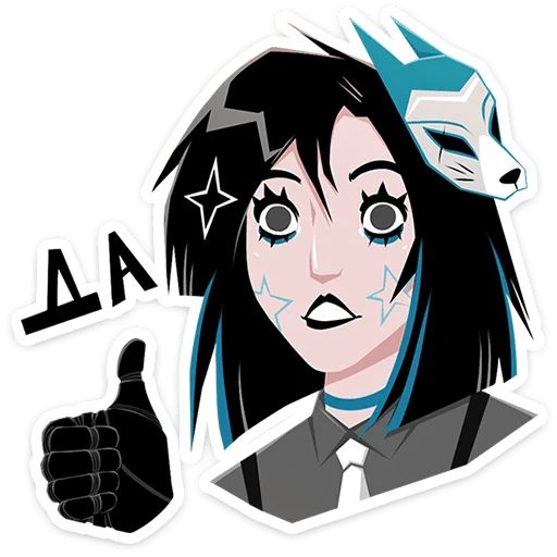 Стикер «Кира Хоши-11»