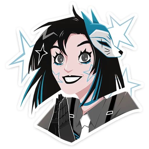 Стикер «Кира Хоши-4»