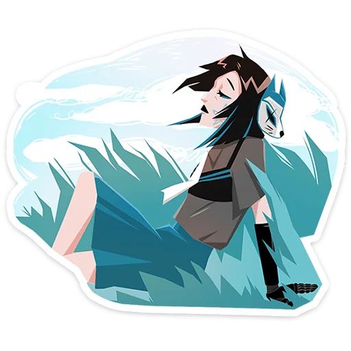 Стикер «Кира Хоши-5»